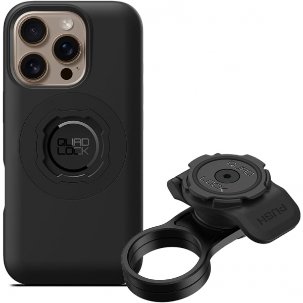 Quad Lock iPhone 16 Pro Max MAG Bisiklet Montaj Seti