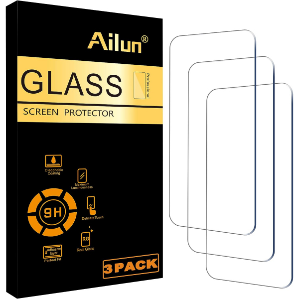 Ailun Apple iPhone 16/15/15 Pro effaf Ekran Koruyucu 