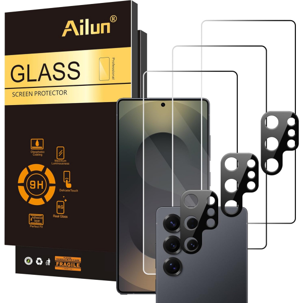 Ailun Samsung Galaxy S25 Ultra Ekran Koruyucu (3+3Adet)