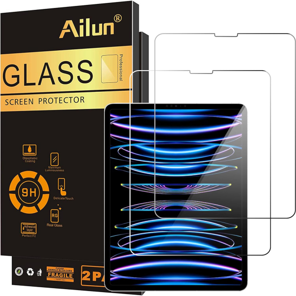 Ailun iPad Air 4/5 Cam Ekran Koruyucu(10.9 in)(2 Adet)