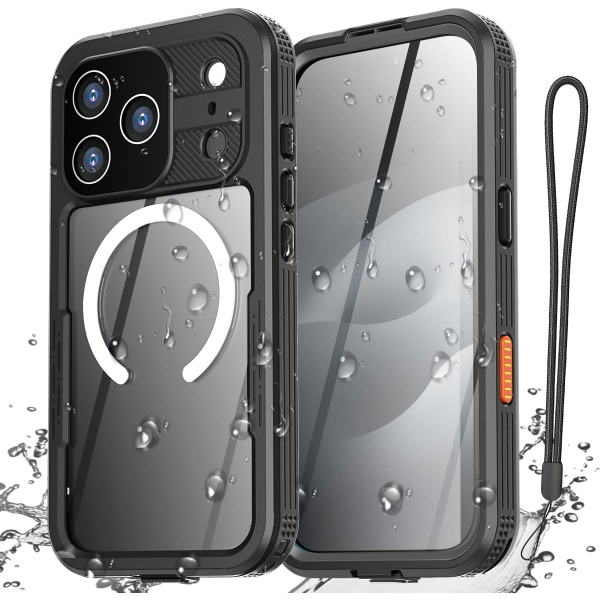 AlCase Apple iPhone 17 Pro Su Geirmez MagSafe Klf 