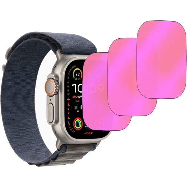 BWEDXEZ Apple Watch Ultra 2.Nesil Renkli Ekran Koruyucu