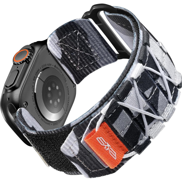 Bandletic Apple Watch Ultra Tactical Naylon Kay�� 49mm