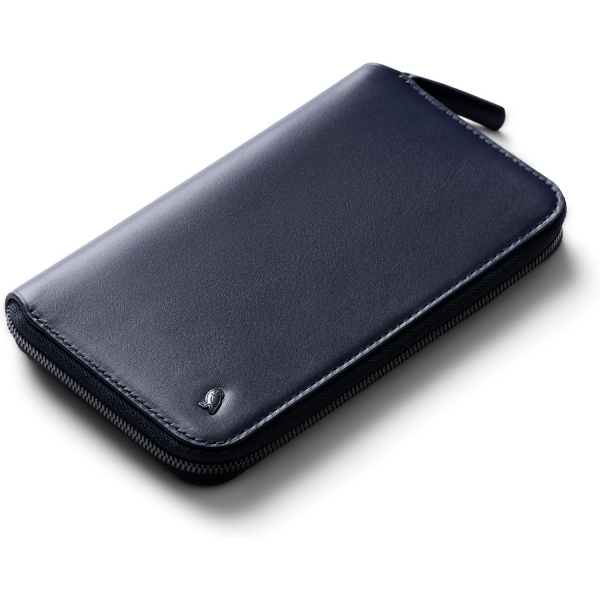 Bellroy Travel Folio Deri Kadn Czdan(Navy)