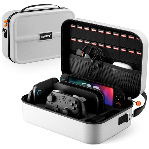 COOWPS Nintendo Switch 2 Sert Kabuklu anta