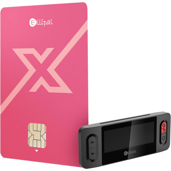 ELLIPAL X Card Raspberry Red Kripto Para C�zdan�