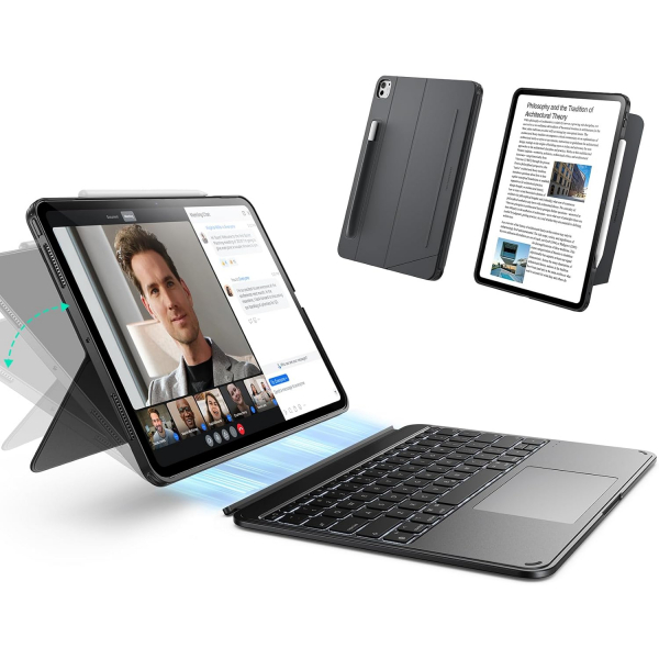 ESR Apple iPad Pro M4 Klavyeli Klf (13 in)
