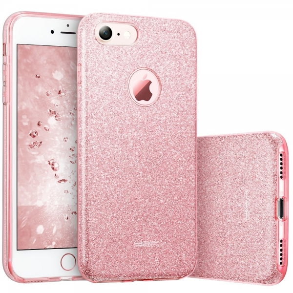 ESR Apple iPhone 8 Luxury Glitter Serisi Bumper Kılıf