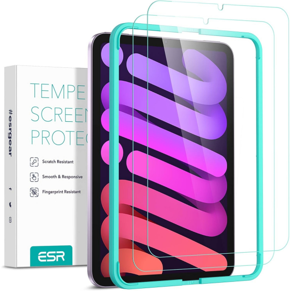 ESR iPad Mini 6 Temperli Cam Ekran Koruyucu (2 Adet)