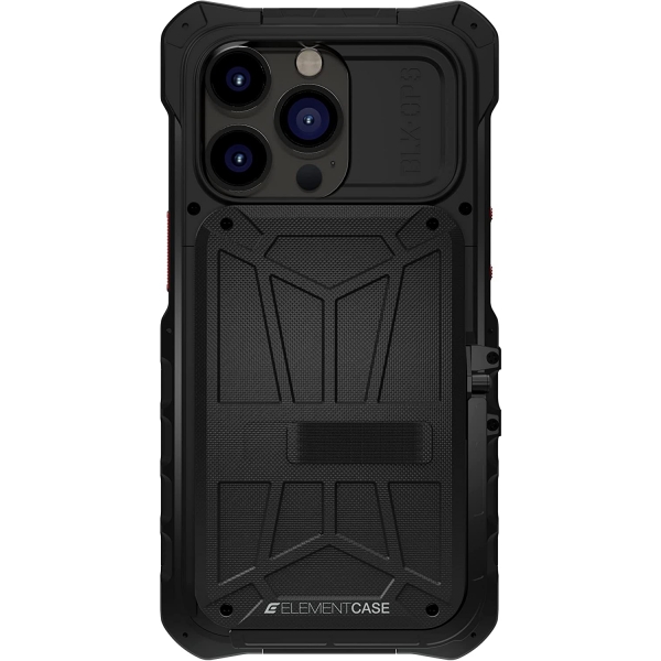 Element Case iPhone 14 Plus/14 Pro Max Black OPS Elite Serisi Klf (MIL-STD-810)