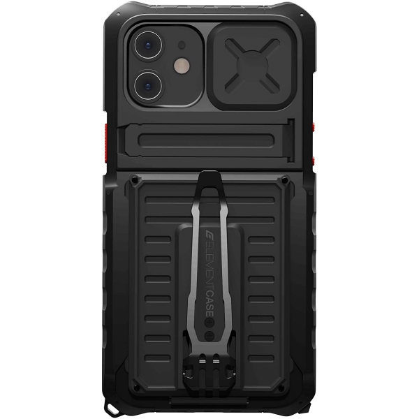 Element Case iPhone 12 Black OPS Elite Serisi Kılıf (MIL-STD-810)