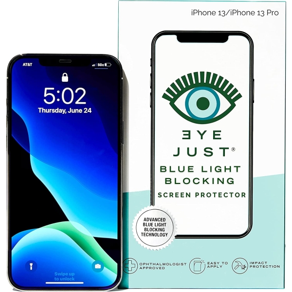 EyeJust Anti Mavi Ik iPhone 14 Plus Ekran Koruyucu