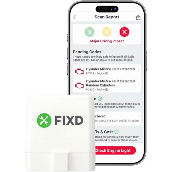 FIXD Bluetooth OBD2 Ara� Tan� Cihaz�