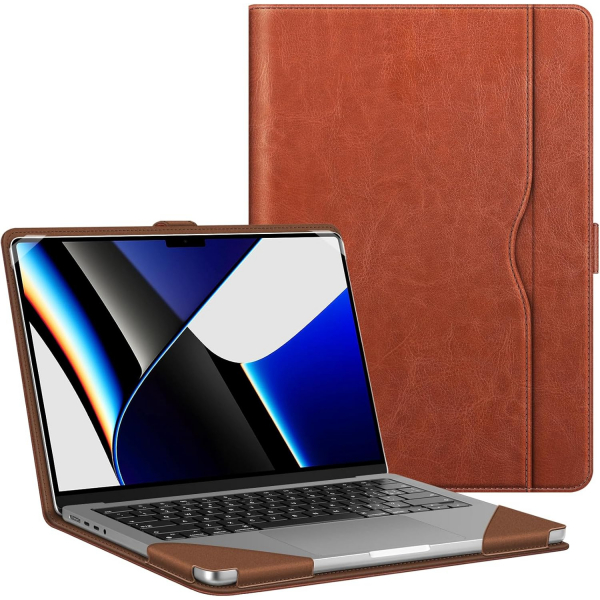 Fintie Folio Cepli Deri MacBook Pro K�l�f (14 in�)