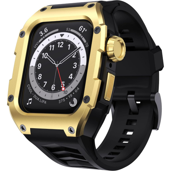 GELISHI Silikon Apple Watch 9/8/7 Kay�� (45mm)