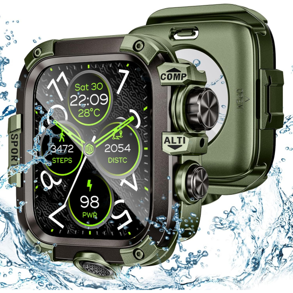 Goton Galaxy Watch 9 45mm Su Geirmez Bumper Klf