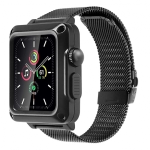 HUALIMEI Apple Watch Tam Korumalı Metal Kayış (40mm)