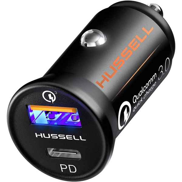 Hussell USB C 30W Araç Şarj Cihazı
