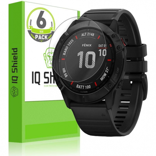 IQShield Garmin Fenix 6X Ekran Koruyucu(6 Adet)