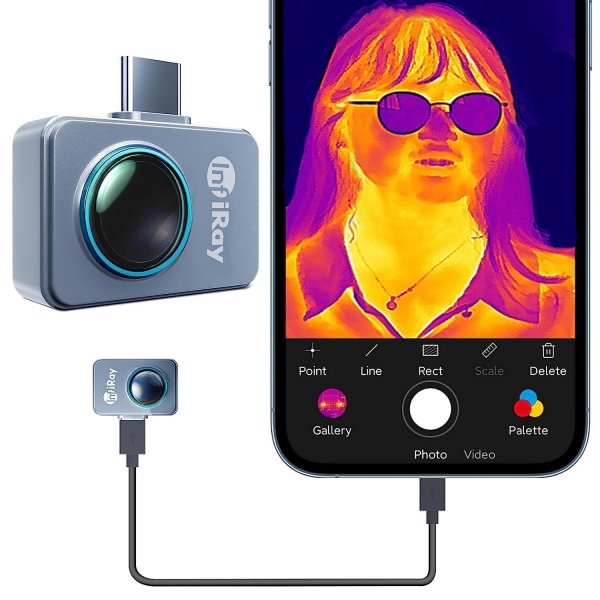 InfiRay P2 Pro Android Uyumlu Termal Kamera 
