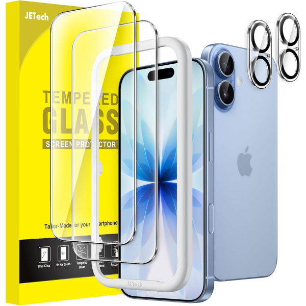 JETech Apple iPhone 17 Ekran Koruyucu (2 Adet)