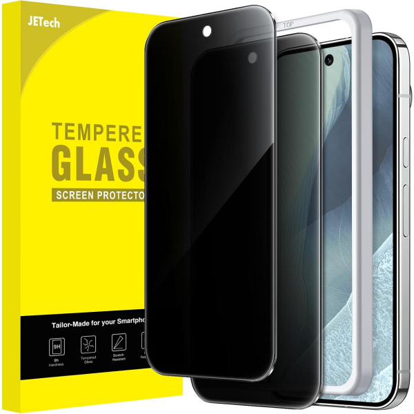 JETech Google Pixel 11 Pro Ekran Koruyucu (2 Adet)
