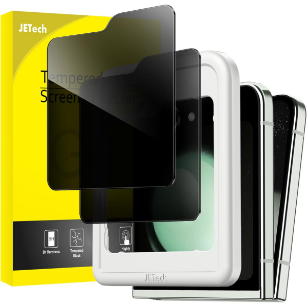 JETech Privacy Galaxy Z Flip 6 Ekran Koruyucu (2 Adet)
