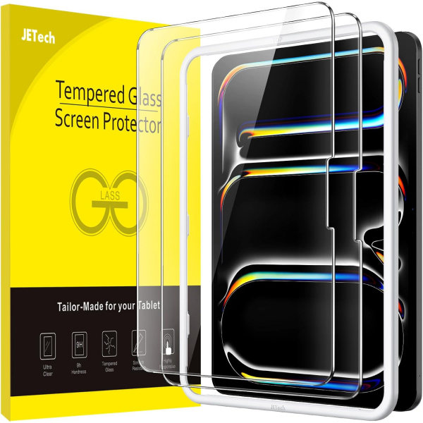JETech iPad Pro M4 Ekran Koruyucu (13 in)(2 Adet)