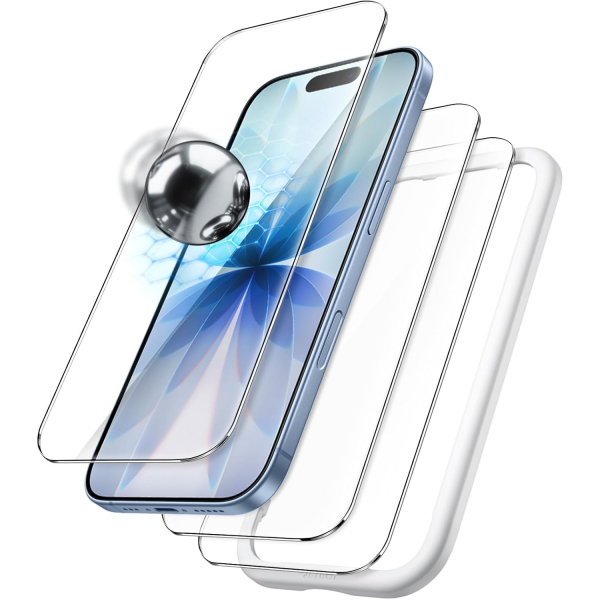 JETech iPhone 17 Ekran Koruyucu (3 Adet)