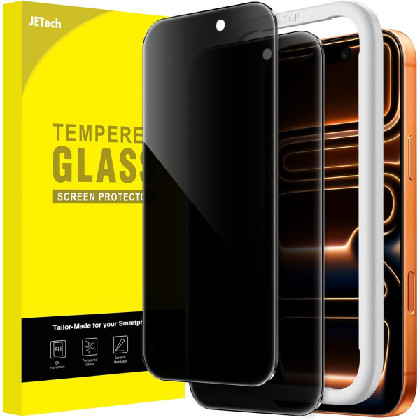 JETech iPhone 17 Pro Max Privacy Ekran Koruyucu(2 Adet)