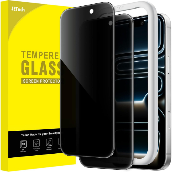 JETech iPhone 17 Pro Privacy Ekran Koruyucu (2 Adet)