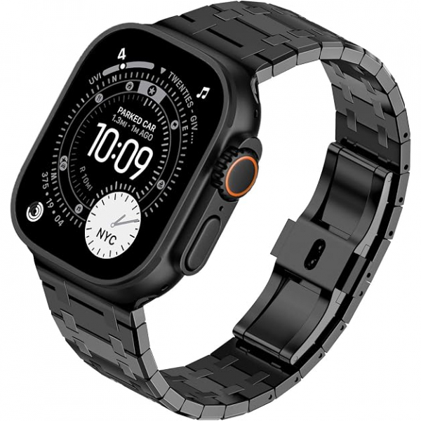 KADES Apple Watch Ultra 3 49mm Paslanmaz �elik Kay�� 