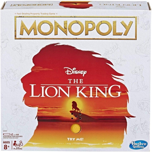 MONOPOLY Disney The Lion King Edition Kutu Oyunu