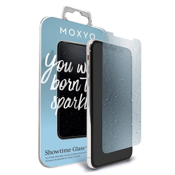 MOXYO iPhone 11 Pro Showtime Simli Cam Ekran Koruyucu (Blue)