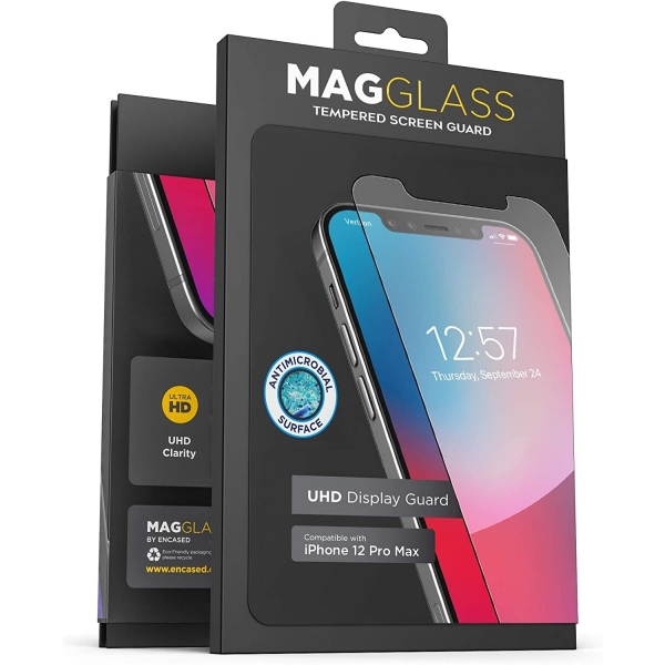 Magglass iPhone 12 Pro Max Mat Temperli Cam Ekran Koruyucu