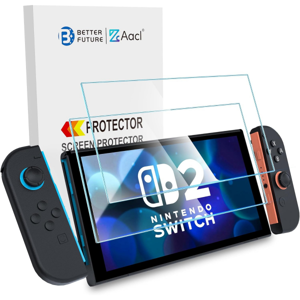 AACL Nintendo Switch 2 Ekran Koruyucu (2 Adet)