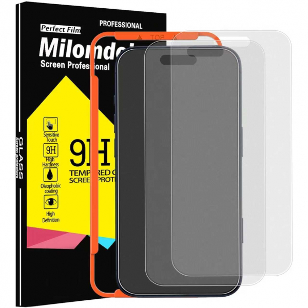Milomdoi iPhone 17 Pro Max Ekran Koruyucu (3 Adet)