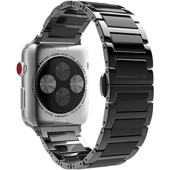 MoKo Apple Watch Ultra Paslanmaz Çelik Kayış (49/45/44/42mm)