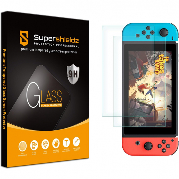 Supershieldz Nintendo Switch 2 Ekran Koruyucu (2 Adet)