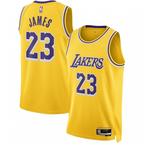 NBA Lakers Lebron James Forma (Sarı)