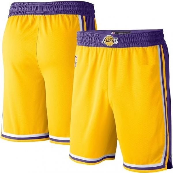 NBA Los Angeles Lakers Yellow Lisansl ort
