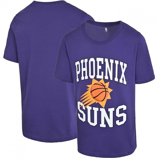 NBA Phoenix Suns Lisansl Tirt (Mor)