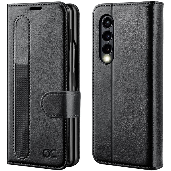 OCASE Galaxy Z Fold 3 Deri C�zdan K�l�f