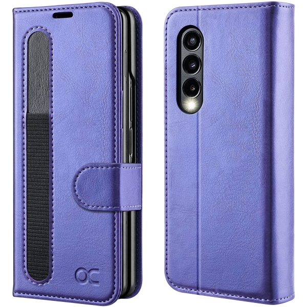 OCASE Galaxy Z Fold 3 Deri Czdan Klf