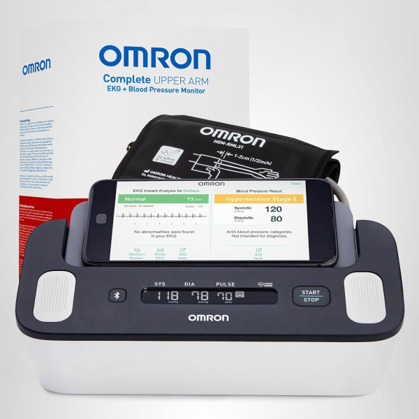 OMRON Kan Bas�nc� �l��m ve Ak�l� EKG Kardio Cihaz�