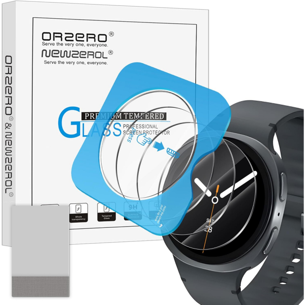 Orzero Galaxy Watch 8 40mm Ekran Koruyucu (3 Adet)