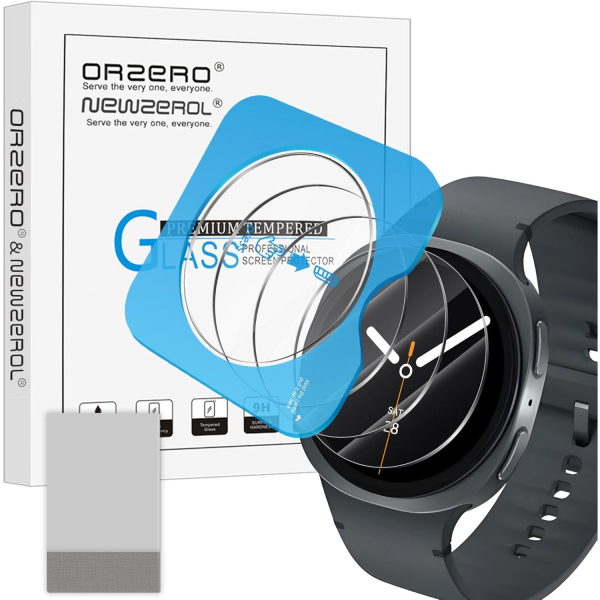 Orzero Galaxy Watch 8 44mm Ekran Koruyucu (3 Adet)