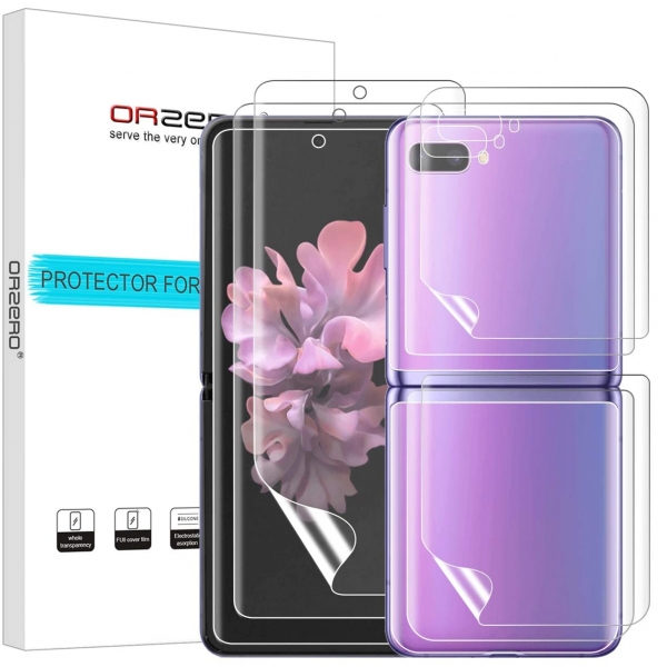 Orzero Samsung Galaxy Z Flip Ekran Koruyucu (3 Set)