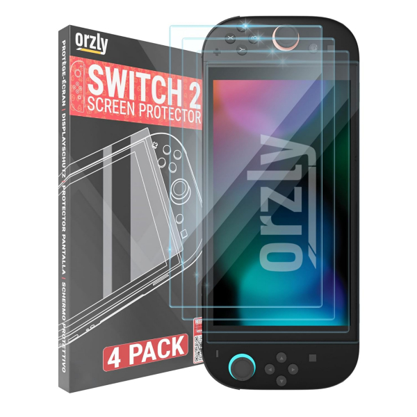 Orzly Nintendo Switch 2 Ekran Koruyucu (2 Adet)