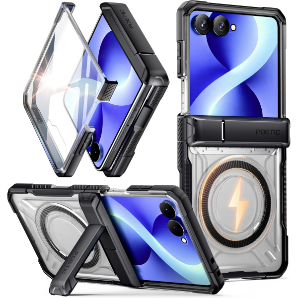 Poetic Galaxy Z Flip 8 MagSafe Darbe Korumal� K�l�f